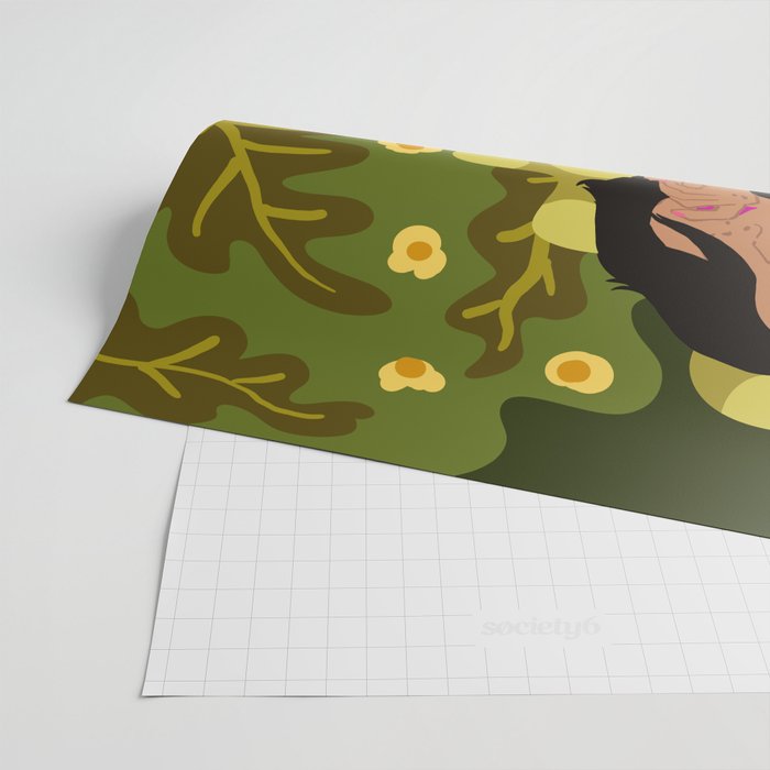 Wine is the answer. What was the question? Wrapping Paper Gallery Image 2