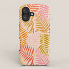 Palm Pattern â Retro Palette iPhone Case Gallery Image 1