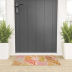 Palm Pattern â Retro Palette Welcome Mat Gallery Image 3