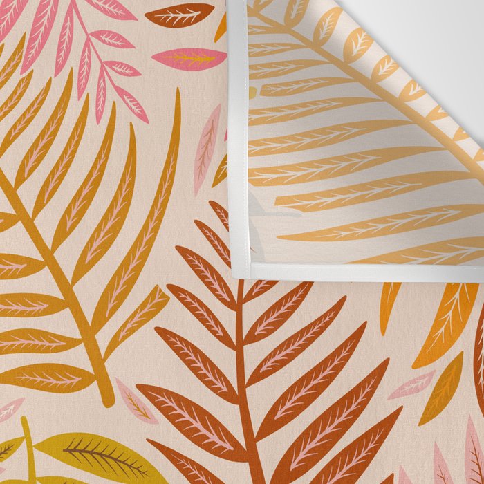 Palm Pattern â Retro Palette Wall Tapestry Gallery Image 3