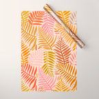 Palm Pattern â Retro Palette Wrapping Paper Gallery Image 1