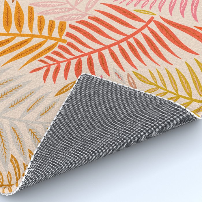 Palm Pattern â Retro Palette Rug Gallery Image 4