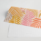 Palm Pattern â Retro Palette Wrapping Paper Gallery Image 2