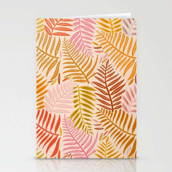 Palm Pattern â Retro Palette Stationery Card Gallery Image 2