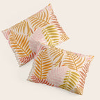 Palm Pattern â Retro Palette Pillow Sham Gallery Image 3