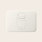 Love Yourself Bear Bath Mat Gallery Image 1