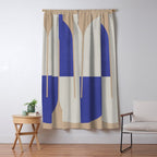 Modern geometric shapes 16 Window Curtain Gallery Image 5