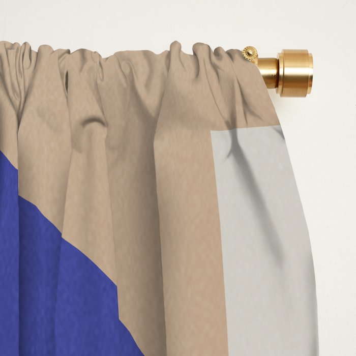 Modern geometric shapes 16 Window Curtain Gallery Image 2