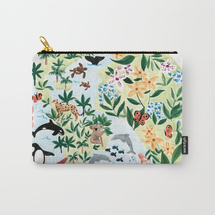 Earth Day Carry All Pouch Gallery Image 1