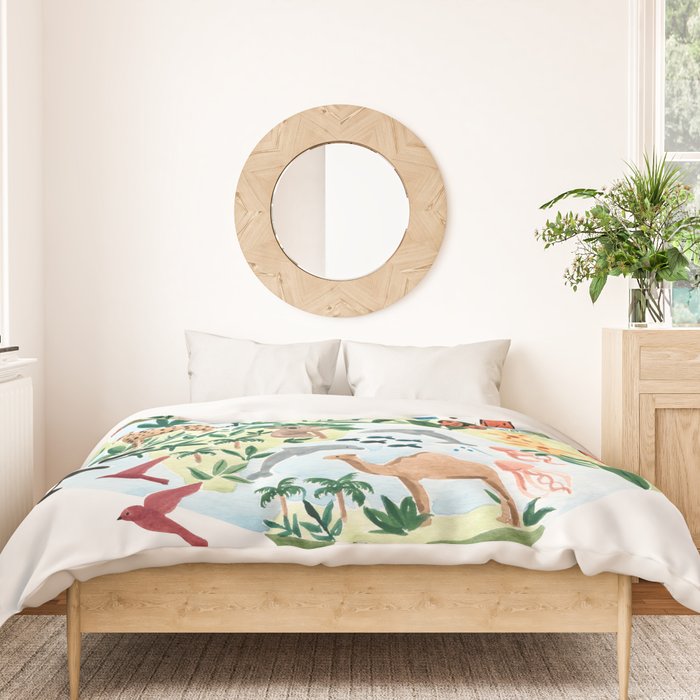Earth Day Duvet Cover Gallery Image 3