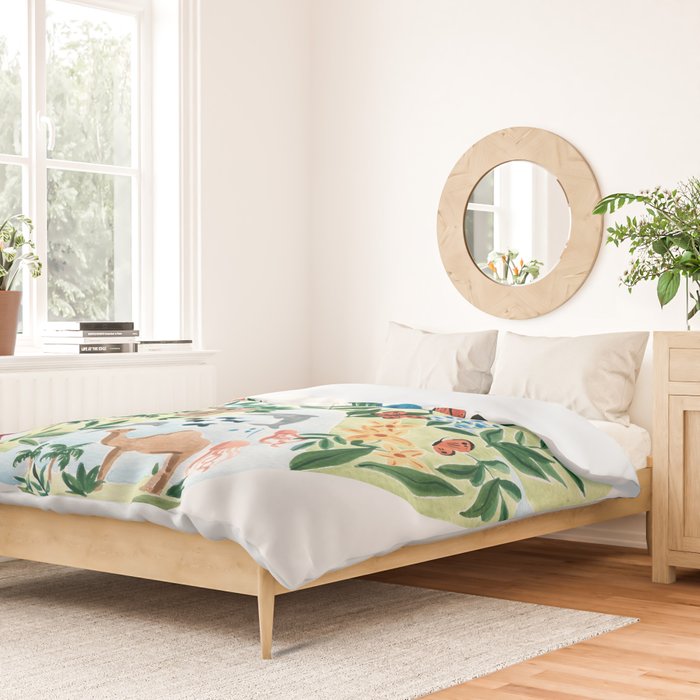 Earth Day Duvet Cover Gallery Image 2