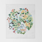 Earth Day Throw Blanket Gallery Image 2