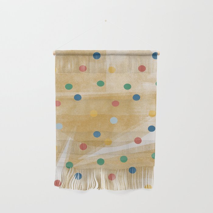 Retro Dots Graphic  Wall Hanging Gallery Image 1