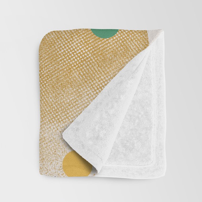 Retro Dots Graphic  Throw Blanket Gallery Image 3