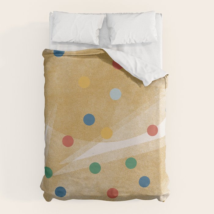 Retro Dots Graphic  Duvet Cover Gallery Image 6
