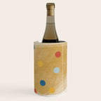 Retro Dots Graphic  Wine Chiller Gallery Image 1