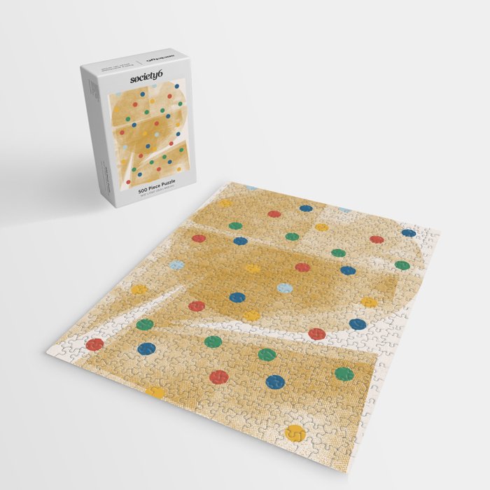 Retro Dots Graphic  Jigsaw Puzzle Gallery Image 2