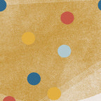 Retro Dots Graphic  Coffee Mug Gallery Image 2