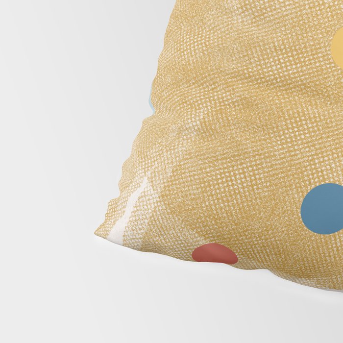 Retro Dots Graphic  Pillow Sham Gallery Image 4