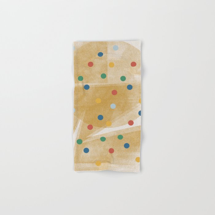 Retro Dots Graphic  Bath Towel Gallery Image 1