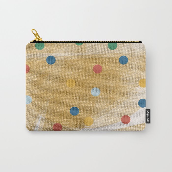 Retro Dots Graphic  Carry All Pouch Gallery Image 1