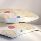 Retro Dots Graphic  Pillow Sham Gallery Image 3