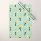 This moose is ready for winter Wrapping Paper Gallery Image 1