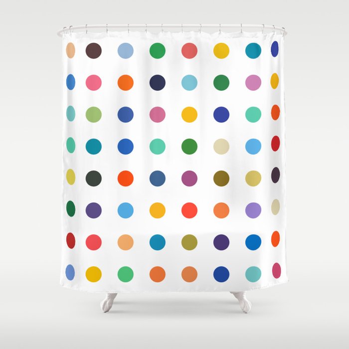 DAMIEN TRIBUTE Shower Curtain Gallery Image 1