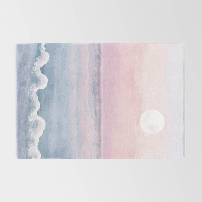 Magical Sunset Beach Rug Gallery Image 2