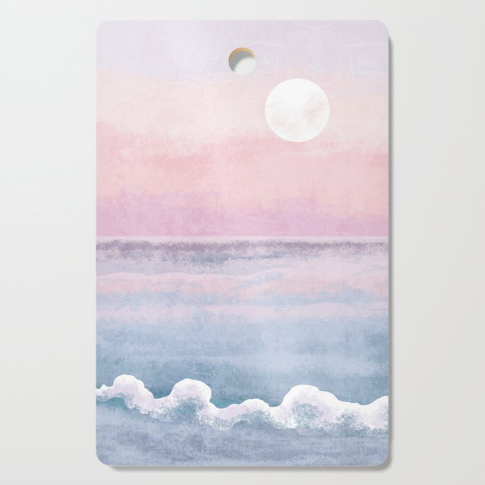 Magical Sunset Beach Cutting Board Gallery Image 1