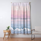 Magical Sunset Beach Window Curtain Gallery Image 5