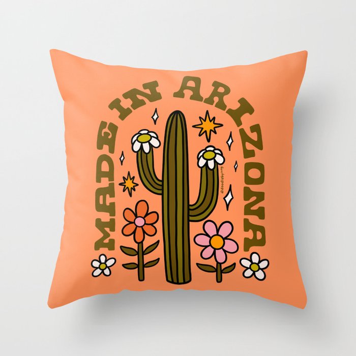 Made In Arizona Throw Pillow Gallery Image 6