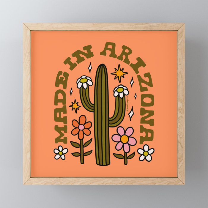 Made In Arizona Mini Art Print Gallery Image 1