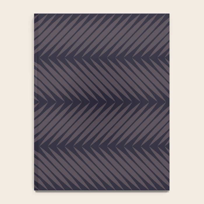 Palm Leaf Pattern - Midnight Notebook Gallery Image 4