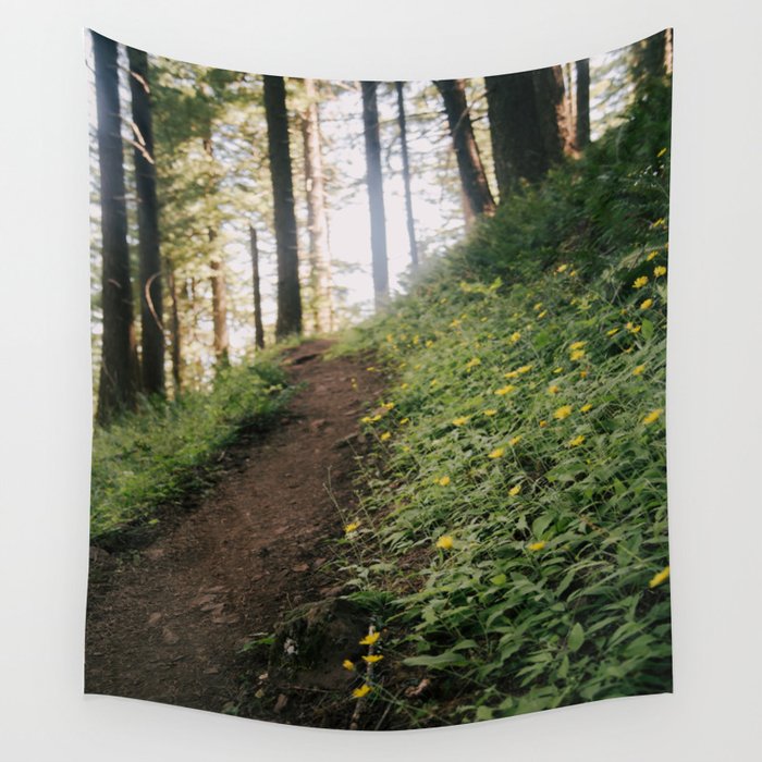 Dandelion Trail Wall Tapestry Gallery Image 1