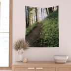 Dandelion Trail Wall Tapestry Gallery Image 2
