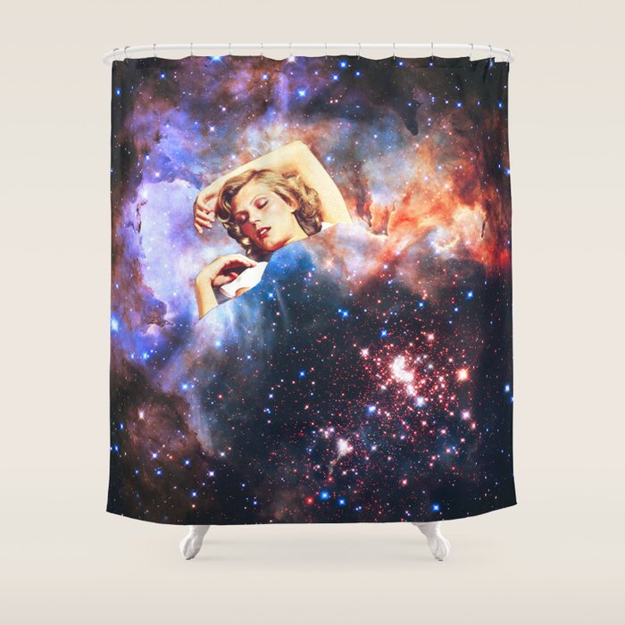 In your galactic dreams Shower Curtain Gallery Image 1
