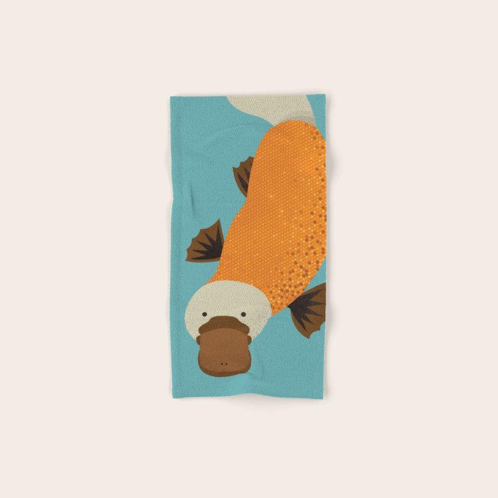 Whimsy Platypus Bath Towel Gallery Image 1