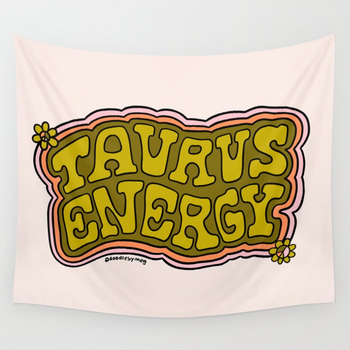 Taurus Energy Wall Tapestry Gallery Image 4
