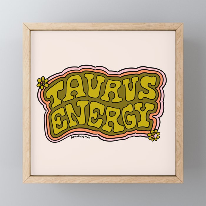 Taurus Energy Mini Art Print Gallery Image 1