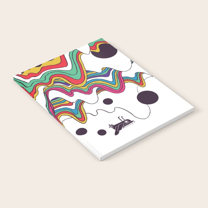Psychedelic Planet Notebook Gallery Image 2