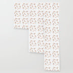 Mid Century Modern Stars Orange Wallpaper Gallery Image 3