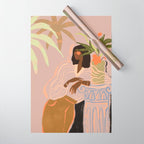 Waiting Wrapping Paper Gallery Image 1