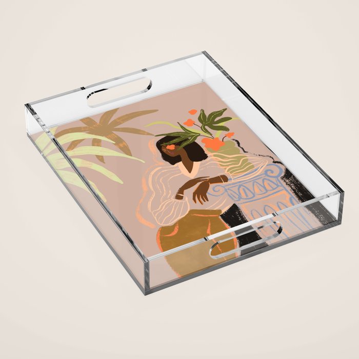 Waiting Acrylic Tray Gallery Image 1