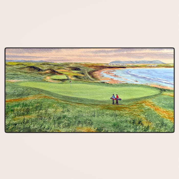 Ballybunion Golf Course County Kerry Ireland 10th Green Desk Mat Gallery Image 3