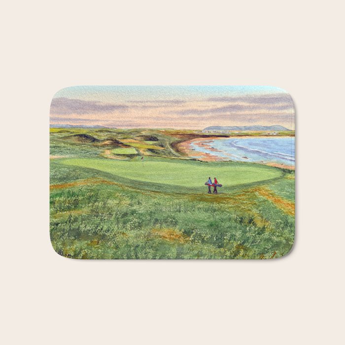 Ballybunion Golf Course County Kerry Ireland 10th Green Bath Mat Gallery Image 1