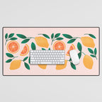 Citrus Fruits Desk Mat Gallery Image 1