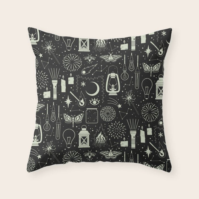 Light the Way: Glow Throw Pillow Gallery Image 6