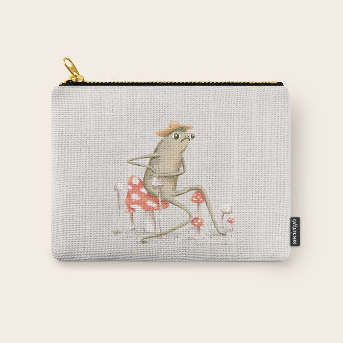 Awkward Toad Carry All Pouch Gallery Image 1