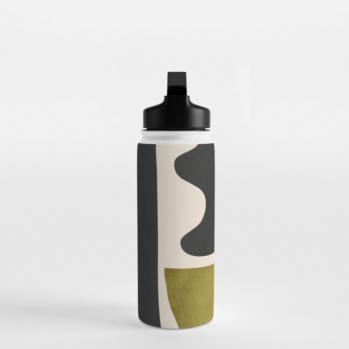 Abstract Minimal Shapes 122 Water Bottle Gallery Image 3